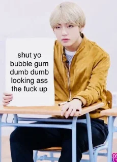 🤡 emoji BTS MEMES by @Itz_kishiii Telegram sticker 17 of 45