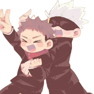 Sticker from Jujutsu kaisen @animestickerchannel
