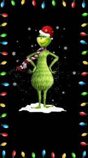 🤶 emoji Grinch Christmas pack @grab_st Telegram sticker 2 of 14