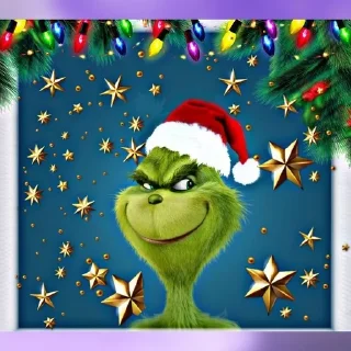 🤶 emoji Grinch Christmas pack @grab_st Telegram sticker 10 of 14