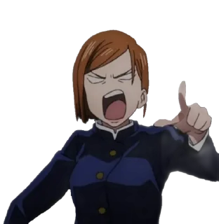 😡 emoji jujutsu kaisen(ep 21-24) @animestickerchannel Telegram sticker 22 of 97