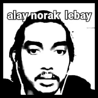 Sticker from udah sok asik, sok jago pula