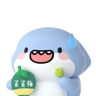 ⭐ emoji 肥肥鲨 @Stickers_AChansp Telegram sticker 22 of 40