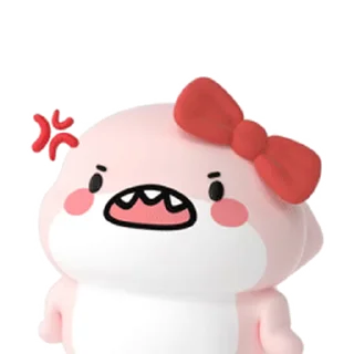 😡 emoji 肥肥鲨 @Stickers_AChansp Telegram sticker 10 of 40