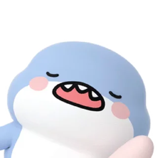 ⭐ emoji 肥肥鲨 @Stickers_AChansp Telegram sticker 5 of 40