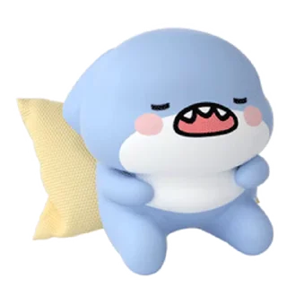 😴 emoji 肥肥鲨 @Stickers_AChansp Telegram sticker 23 of 40