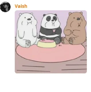 Sticker from Bear