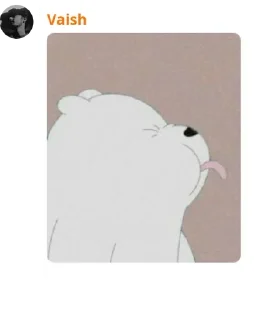Sticker from Bear