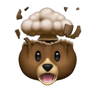 Sticker from Bear
