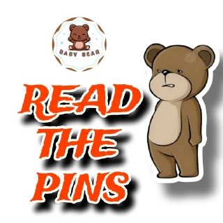 Sticker from Bear