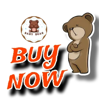 Sticker from Bear