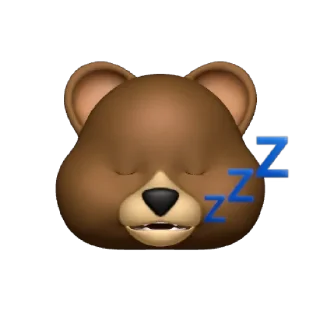 Sticker from Bear