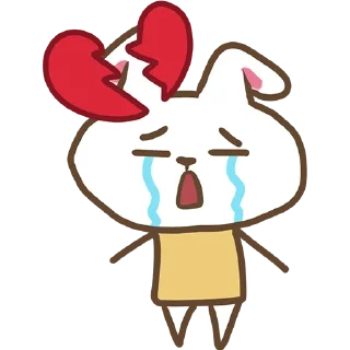 🥸 emoji 可可爱爱小兔几 Telegram sticker 14 of 16