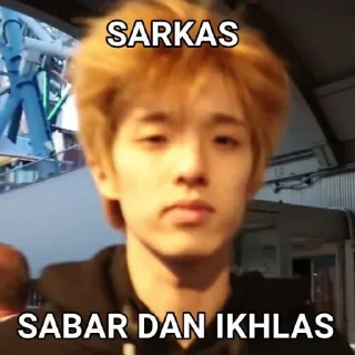 Sticker from orang keren