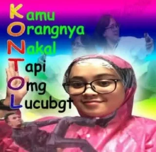 Sticker from khadijah kena islam