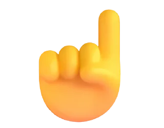 ☝️ emoji Rushil's Video Stickers Telegram sticker 11 of 28