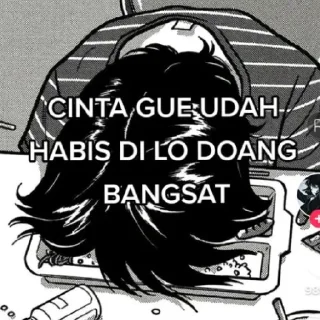 😄 emoji @stickermemeindonesia kata kata tiktok Telegram sticker 22 of 50