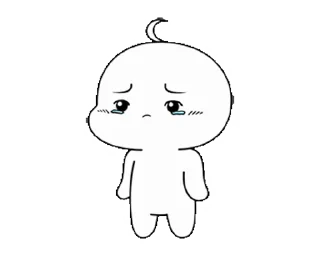 😢 emoji [ @stickers_gifs_store ] Dudu Mochi 🥰❤️ — @stckrRobot Telegram sticker 17 of 45