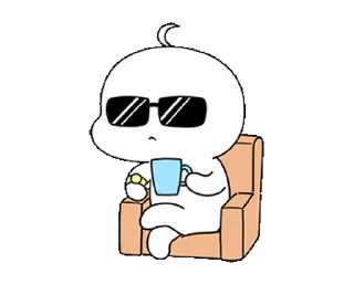☕️ emoji [ @stickers_gifs_store ] Dudu Mochi 🥰❤️ — @stckrRobot Telegram sticker 5 of 45