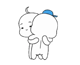 🫂 emoji [ @stickers_gifs_store ] Dudu Mochi 🥰❤️ — @stckrRobot Telegram sticker 24 of 45