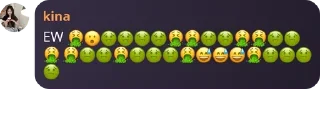 🤮 emoji BJIR pack by @QuotLyBot Telegram sticker 20 of 120