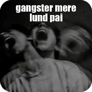 🤔 emoji ༄Hɪɴᴅ᭄❖┇ 𝐆ᴏᴅ 𝐉ɪɴ 𝐖ᴏᴏ ˼👾's kang pack Telegram sticker 8 of 46