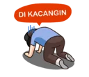 Sticker from A man