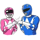 Sticker from Power Rangers