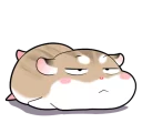 Sticker from Pudding Hamster By ISREE