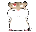 😠 emoji Pudding Hamster @tikelku Telegram sticker 13 of 41