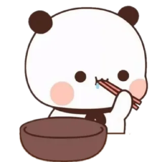 Sticker from Panda Gemoi 2 By @ofcsaraya