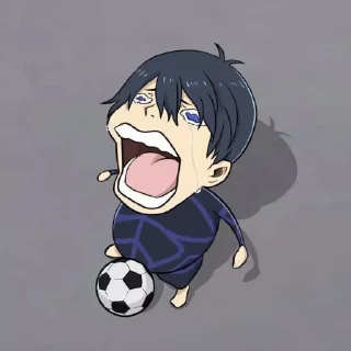 Sticker from blue lock