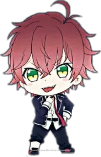 😜 emoji ayato sakamaki @animestickerchannel Telegram sticker 13 of 60