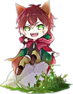 😁 emoji ayato sakamaki @animestickerchannel Telegram sticker 10 of 60