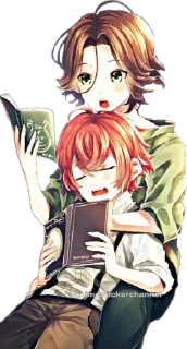 😴 emoji ayato sakamaki @animestickerchannel Telegram sticker 17 of 60