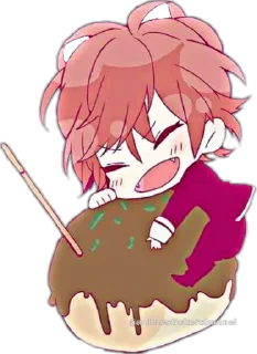 😄 emoji ayato sakamaki @animestickerchannel Telegram sticker 12 of 60