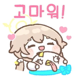 💬 emoji 메리 블루 아카이브 By @KakaoEmoticon Telegram sticker 2 of 16