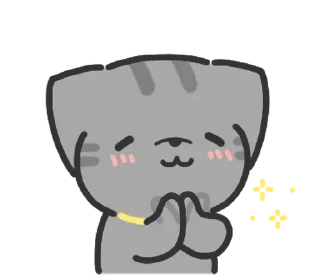 ⭐ emoji doodle baby cat @stickieri Telegram sticker 8 of 24