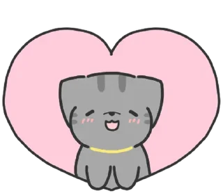 ⭐ emoji doodle baby cat @stickieri Telegram sticker 6 of 24