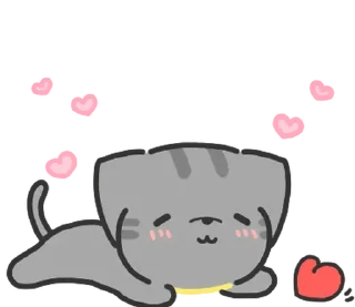 doodle baby cat @stickieri sticker 4