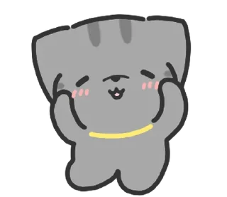 ⭐ emoji doodle baby cat @stickieri Telegram sticker 7 of 24