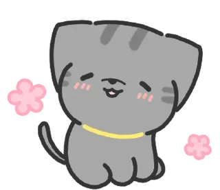 ⭐ emoji doodle baby cat @stickieri Telegram sticker 11 of 24