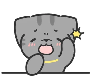 ⭐ emoji doodle baby cat @stickieri Telegram sticker 15 of 24
