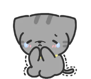 ⭐ emoji doodle baby cat @stickieri Telegram sticker 16 of 24