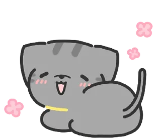 doodle baby cat @stickieri sticker 2