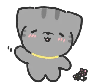 doodle baby cat @stickieri sticker 1