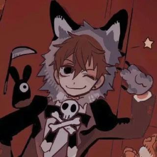 🧨 emoji Natsuhiko Hyuuga Telegram sticker 5 of 48