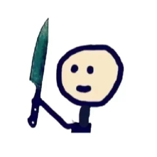 🔪 emoji Alpana 👀s kang pack Telegram sticker 19 of 115
