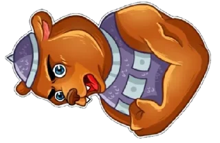Sticker from Bear
