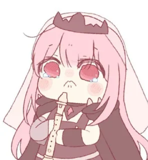Sticker from Mori Calliope🍷⛓ - @StickerAnimePack
